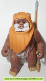 star wars action figures PRINCESS LEIA and WICKET THE EWOK collection 1998 complete power of the force potf