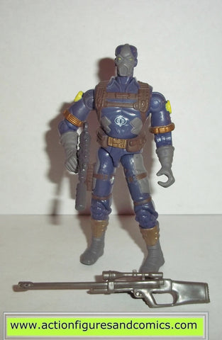 gi joe COBRA CLAWS 2002 v4 blue complete g.i joe vs cobra action figures c.l.a.w.s nofc