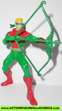 Total Justice JLA GREEN ARROW 1996 Complete dc universe justice league kenner action figures red