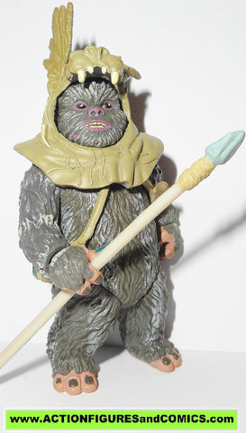 star wars action figures TEEBO ewok power of the jedi 2000