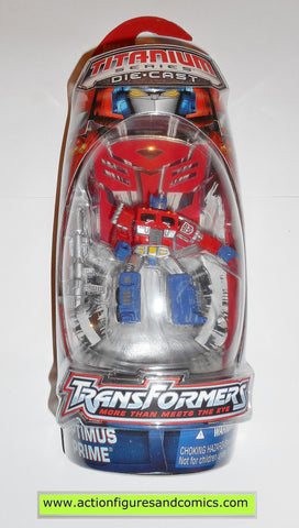 Transformers Titanium OPTIMUS PRIME 2006 hasbro toys action figures moc mib mip