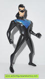 batman animated series NIGHTWING mattel 2002 dark blue glossy emblem