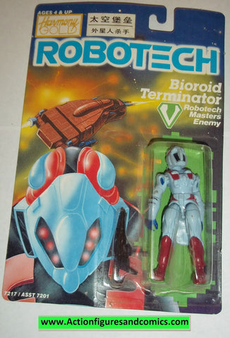 Robotech BIOROID TERMINATOR harmony gold 1985 moc mip mib matchbox