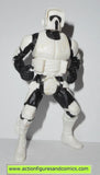 star wars action figures SPEEDER BIKE BIKER SCOUT 1997 trooper potf