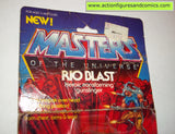 masters of the universe RIO BLAST 1984 1986 vintage he-man moc mip mib