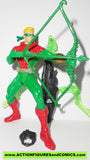 Total Justice JLA GREEN ARROW 1996 Complete dc universe justice league kenner action figures red