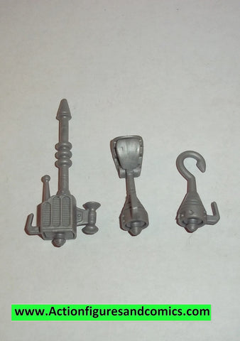 masters of the universe ROBOTO upgrade weapon set Trap Jaw silver classics complete motu motuc