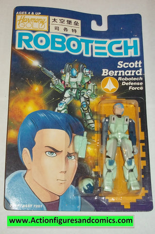 Robotech SCOTT BERNARD harmony gold 1985 moc mip mib matchbox