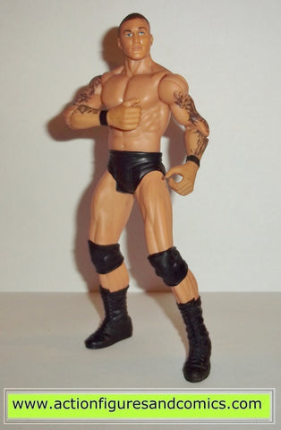 Wrestling WWE action figures RANDY ORTON force flex hook throwin mattel toys wwf wcw
