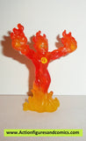 Marvel Super Hero Squad HUMAN TORCH complete translucent flame on fantastic four 4 pvc action figures