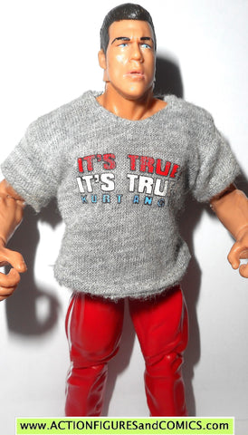 Wrestling WWE action figures KURT ANGLE toyfare 2001 exclusive wwf jakks