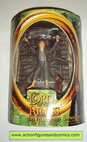 Lord of the Rings SAMWISE GAMGEE moria mines goblin base toy biz hobbit movie action figures mib moc mip