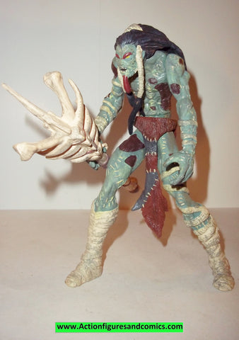 Spawn wetworks FRANKENSTEIN MONSTER 1996 series 2 green complete todd mcfarlane toys action figures