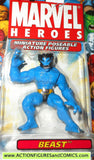 Marvel Heroes BEAST 2.5 inch miniature poseable action figures 2005 X-men toy biz universe moc