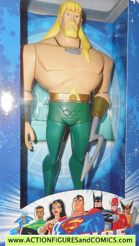 justice league unlimited AQUAMAN 10 INCH 2003 dc universe action figures moc mib