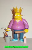 Simpsons BARNEY PLOW KING 2002 series 11 wos action figures complete