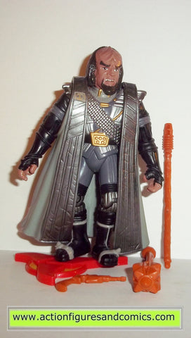 Star Trek WORF klingon warrior playmates toys 1993 action figures noca