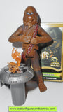 star wars action figures CHEWBACCA DEJARIK CHAMPION power of the jedi book