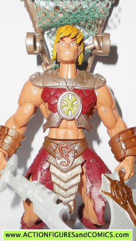 masters of the universe HE-MAN SNAKE HUNTER 2003 motu action figures