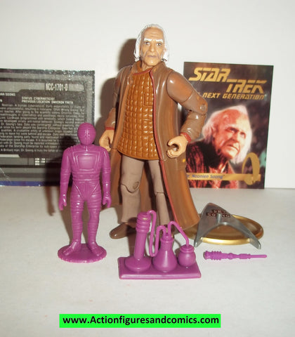 Star Trek DR NOONIEN SOONG 1994 playmates toys TRADING CARD variant action figures