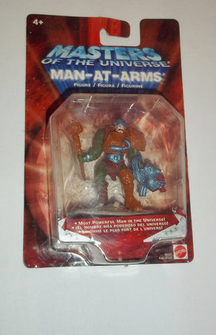 masters of the universe MAN AT ARMS mini figurine 2002 he-man moc mip mib