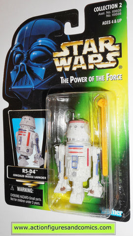 star wars action figures R5-D4 photo green card power of the force 1996 moc