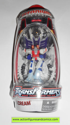 Transformers Titanium STARSCREAM g1 hasbro toys action figures moc mib mip