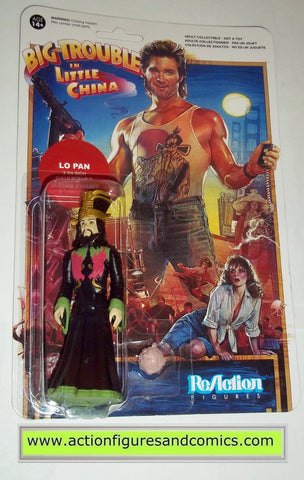 big trouble in little china movie kurt russel lo pan reaction action figures funko toys