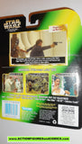 star wars action figures PRINCESS LEIA HAN SOLO BESPIN .01 GOLD card power of the force moc