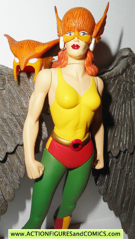 dc direct HAWKGIRL silver golden age collectibles universe hawkman justice league