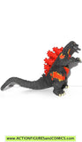 GODZILLA bandai GODZILLA BURNING atomic fire 2 inch 2.5" 2002