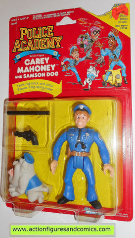 Police academy action figures CAREY MAHONEY 1988 moc kenner toys