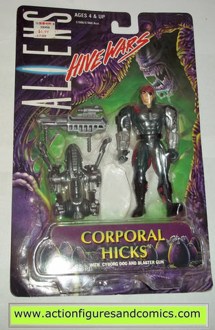 aliens vs predator kenner CORPORAL HICKS 1996 hive wars KB toys movie moc mip mib action figures