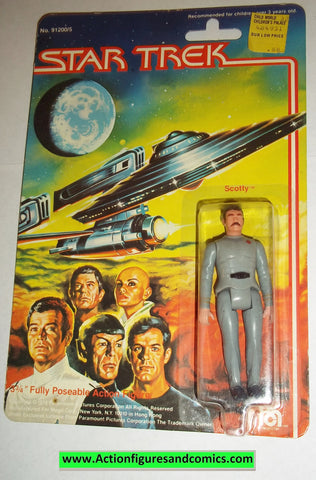 Star Trek SCOTTY 1979 mego vintage action figures moc mip mib