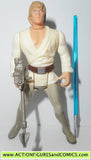 star wars action figures LUKE SKYWALKER 1995 LONG LIGHT SABER variant complete power of the force potf