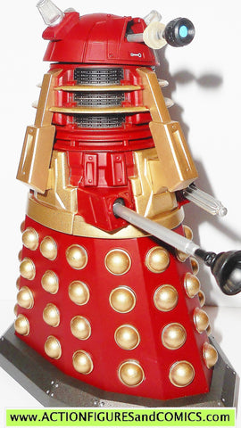 doctor who action figures DALEK red gold supreme magicians apprentice