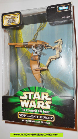 star wars action figures STAP BATTLE DROID episode I 1999 moc mib