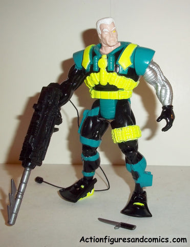 X-MEN X-Force toy biz CABLE 1994 5th edition deep sea gear complete marvel universe action figures 1993