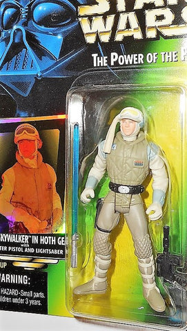 star wars action figures LUKE SKYWALKER HOTH gear power of the force h –  ActionFiguresandComics
