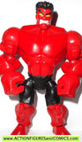 Marvel Super Hero Mashers RED HULK 7 inch universe 2014 action figure