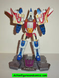 Transformers Titanium STARSCREAM war within cybertron complete die cast 6 inch series yellow