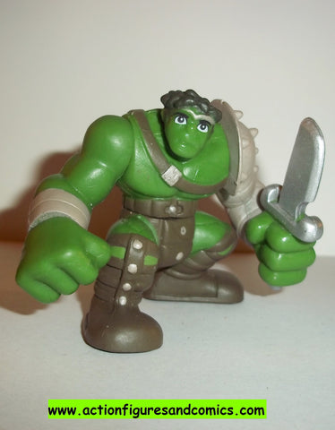 Marvel Super Hero Squad HULK KING HULK complete pvc action figures