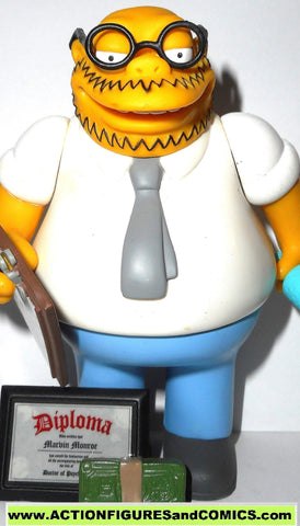 Simpsons DR MARVIN MONROE 2002 series 10 therapist wos playmates toy