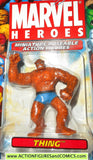 Marvel Heroes THING 2 inch miniature poseable action figures 2005 toy biz universe moc