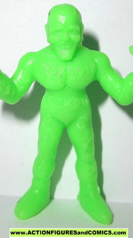 Muscle m.u.s.c.l.e men Kinnikuman SKULL BOZO 33 green 1985 mattel toys action figures