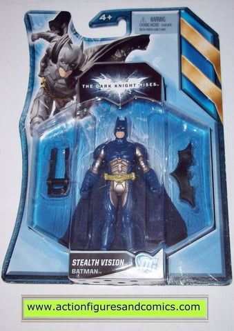 dc universe batman dark knight rises STEALTH VISION BATMAN infinite heroes mattel toys movie action figures