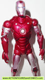 marvel legends IRON MAN repulsor armor TARGET silver centurion variant 2008 6 inch