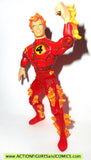 marvel super heroes toy biz HUMAN TORCH fire ice fantastic four 4 action figure