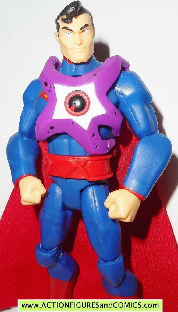 DC universe total heroes SUPERMAN STARRO kmart 2013 6 inch action figu ...
