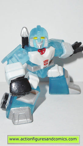 transformers robot heroes MIRAGE translucent variant generation one 1 g1 complete pvc action figures